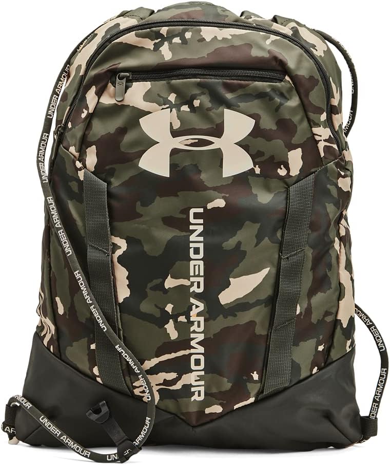 230527203345573_1 Under Armour Adult Undeniable Sackpack , Black/Black/Metallic Silver - Image 1